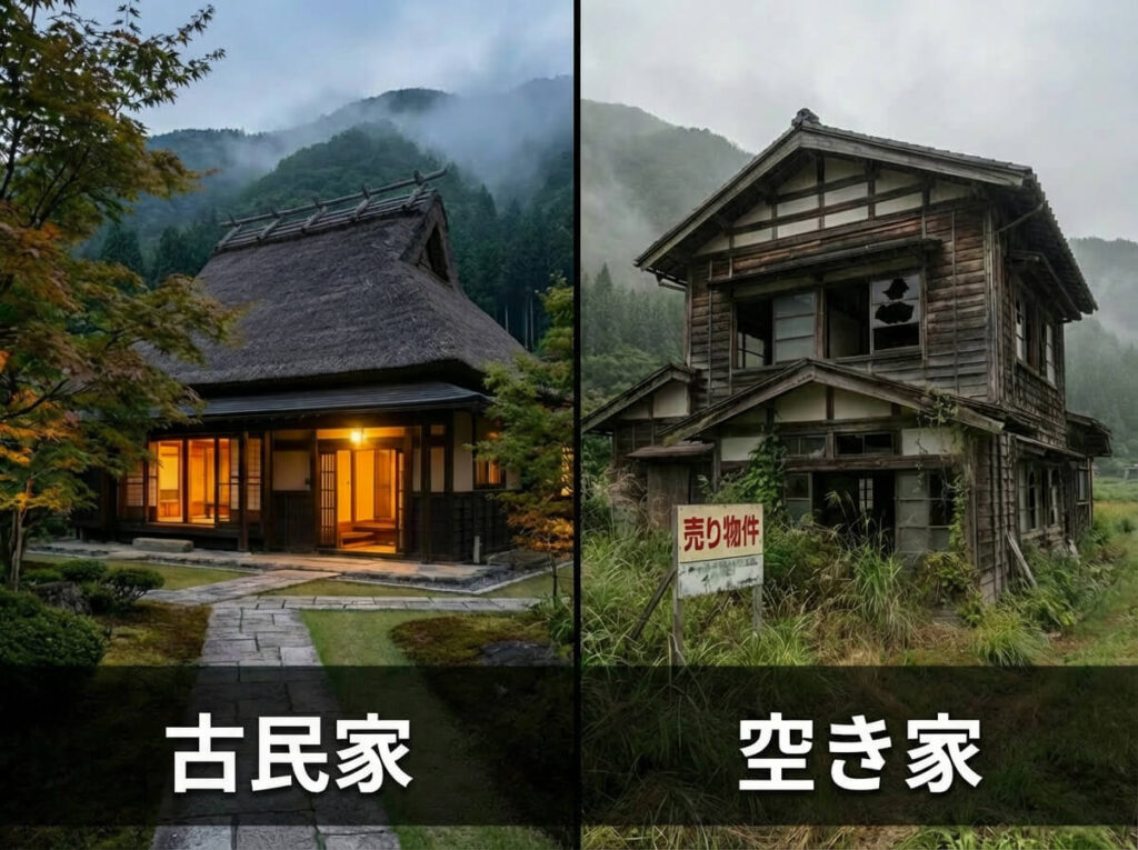 「古民家」と「空き家」はどう違う？信州移住の物件探しで失敗しないための基礎知識