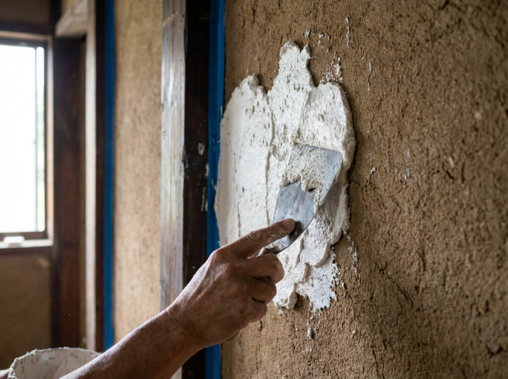 古民家の「壁」DIY｜漆喰と珪藻土、どっちがいい？初心者でも失敗しない塗り方と費用