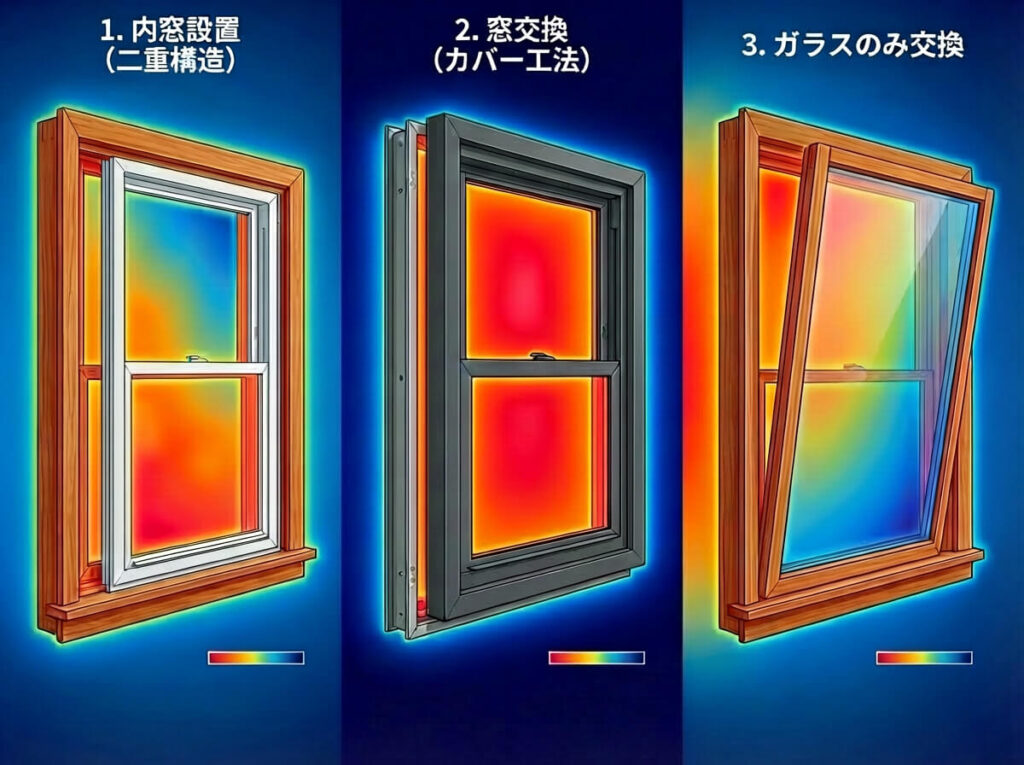 「窓」の断熱リフォーム徹底比較｜内窓（インプラス）は効果ある？信州の冬を乗り切る費用と選び方
