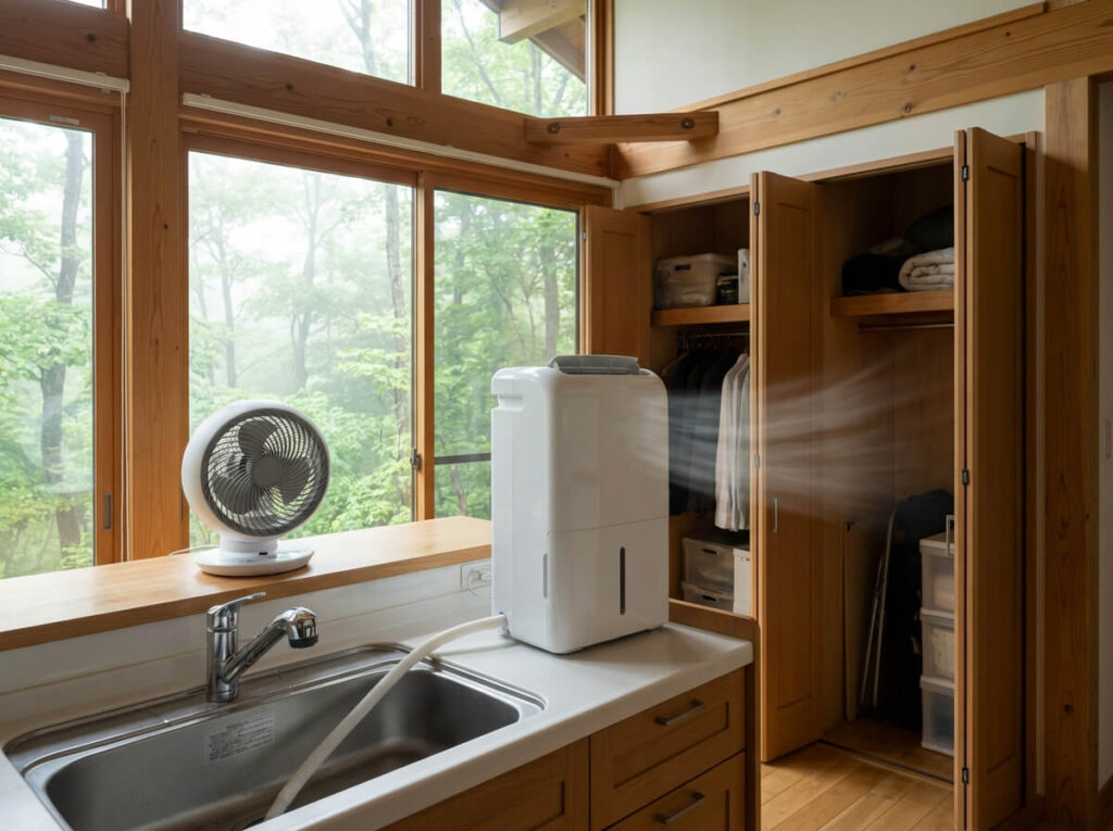 別荘の「湿気・カビ」対策｜久しぶりでも臭くない！不在時に行うべきこと・便利グッズ