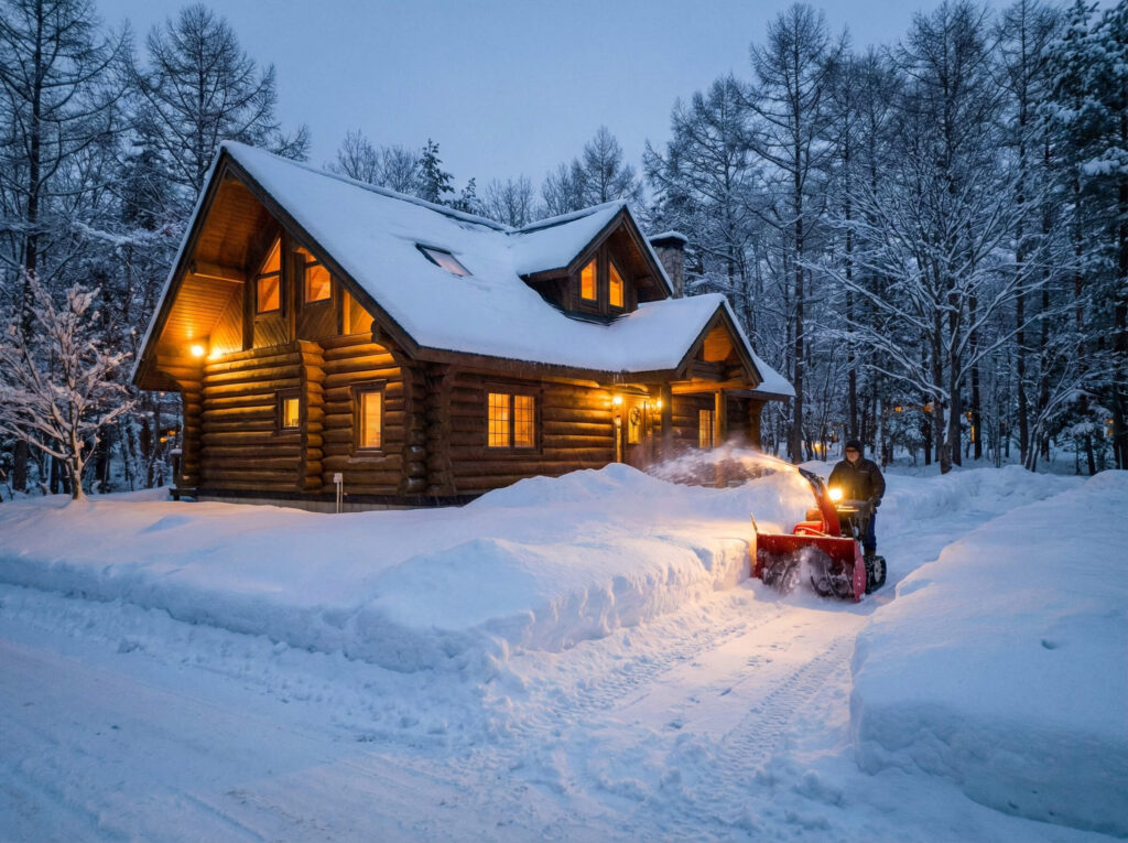 【長野県の別荘】雪下ろし・除雪の費用相場と「手遅れ」にならない依頼のタイミング