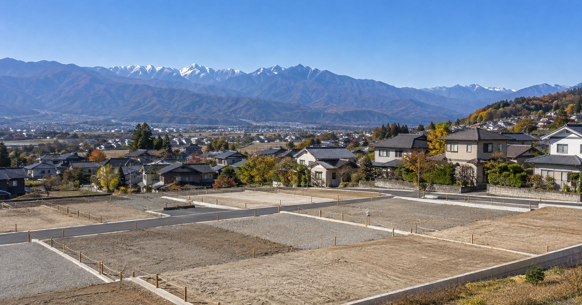 長野県77市町村の住宅地の地価一覧【2026年】地価公示・地価調査と1坪あたりの目安